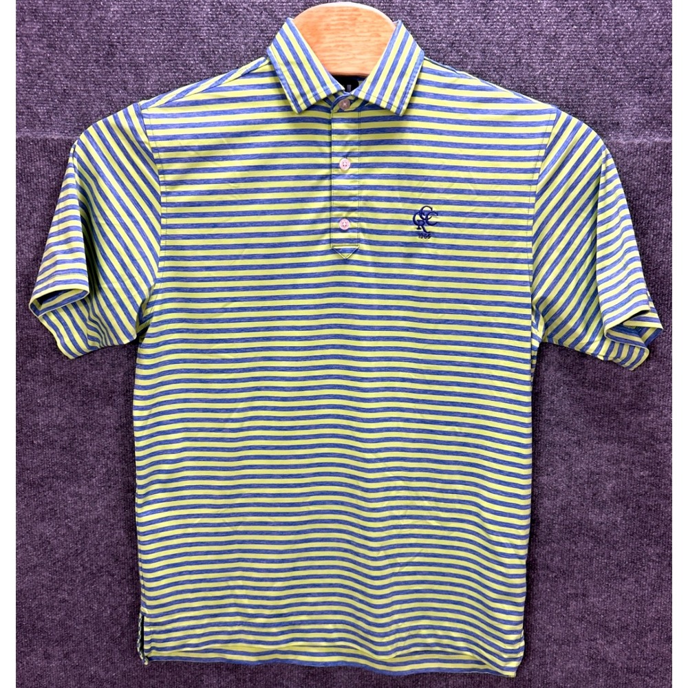 FootJoy Golf Polo Shirt Striped Performance‎ Athletic Small
